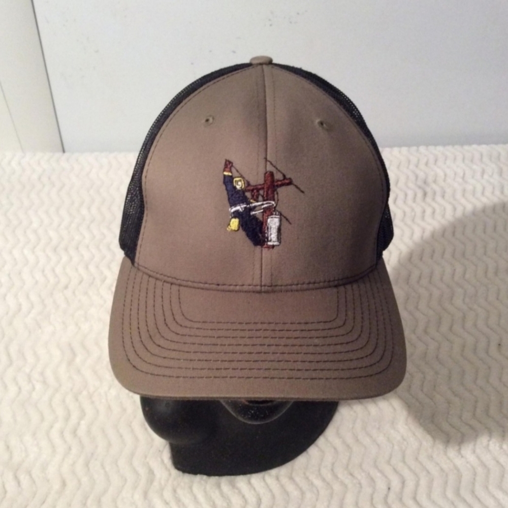 Richardson 112 Men's Power Line Worker Adjustable Fit Trucker Snap Back